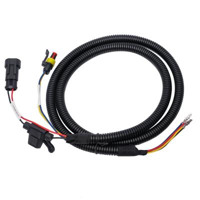 Corrugated Pipe Black PVC Truck Automotive Wiring Harness